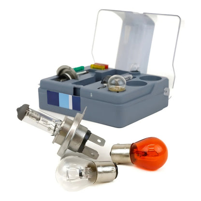 Kit D Emergencia Ampolletas Y Fusible 12v H1 H4 H7 10pcs Ryc