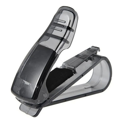 Soporte Para Lentes Pinza Porta Gafas Para Auto Al Tapasol Pinzas Para Lentes Negro