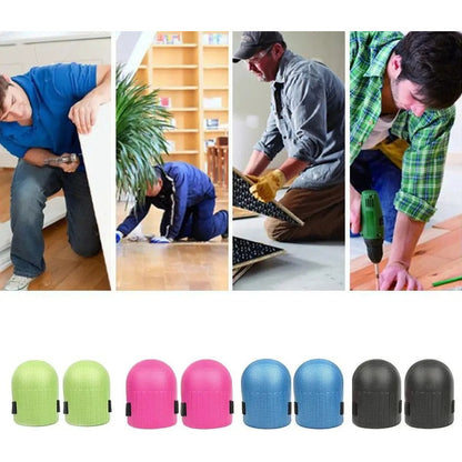 X2 Rodillera Para Jardinería Construcción Espuma Protectoras Color Verde Talla Única