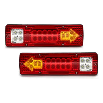 X2 Foco Luz Led Trasera Freno Reversa Dirección 12-24v Flech Flechas 13203