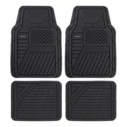 Alfombra Sparco Cubre Piso De Auto Goma 4pcs Universal /r&c
