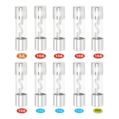 X10 Fusibles De Virdrio 12v-32v De 5a 10a 15a 20a Auto /r&c