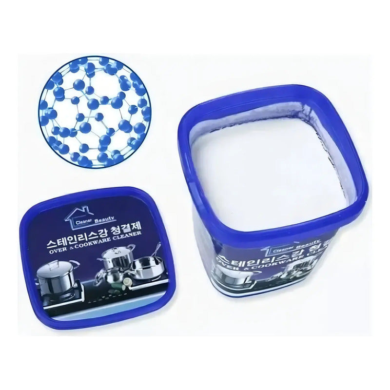 Pasta Limpiadora Multiusos Para Acero Y Hogar, 500g