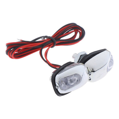 X2 Sapitos Limpiaparabrisa Con Luz Rgb Auto Tuning Universal