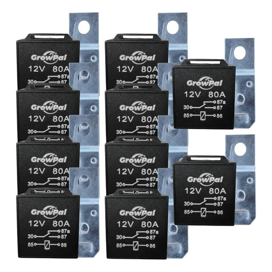 X10 Relay 12v 80a 5 Patas Relé Para Auto 5 Pines 12v/ryc