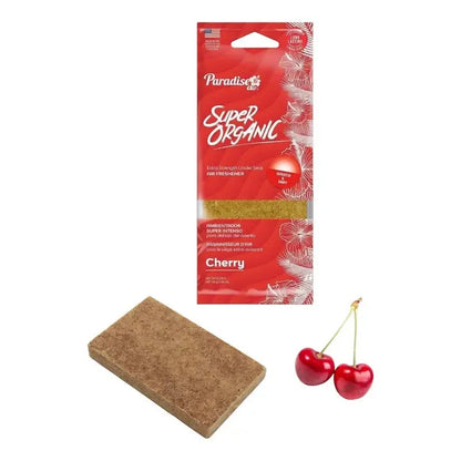 Ambientador Super Organic Aromatizante Paradise Air Auto Cas Madera Cereza