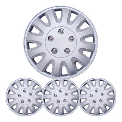 Set X4 Tapa Rueda Aro 15 Cromada Designer Tapa 15  Auto /r&c