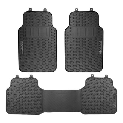 Cubre Piso Auto Goma Camello Sparco Original Universal / R&c
