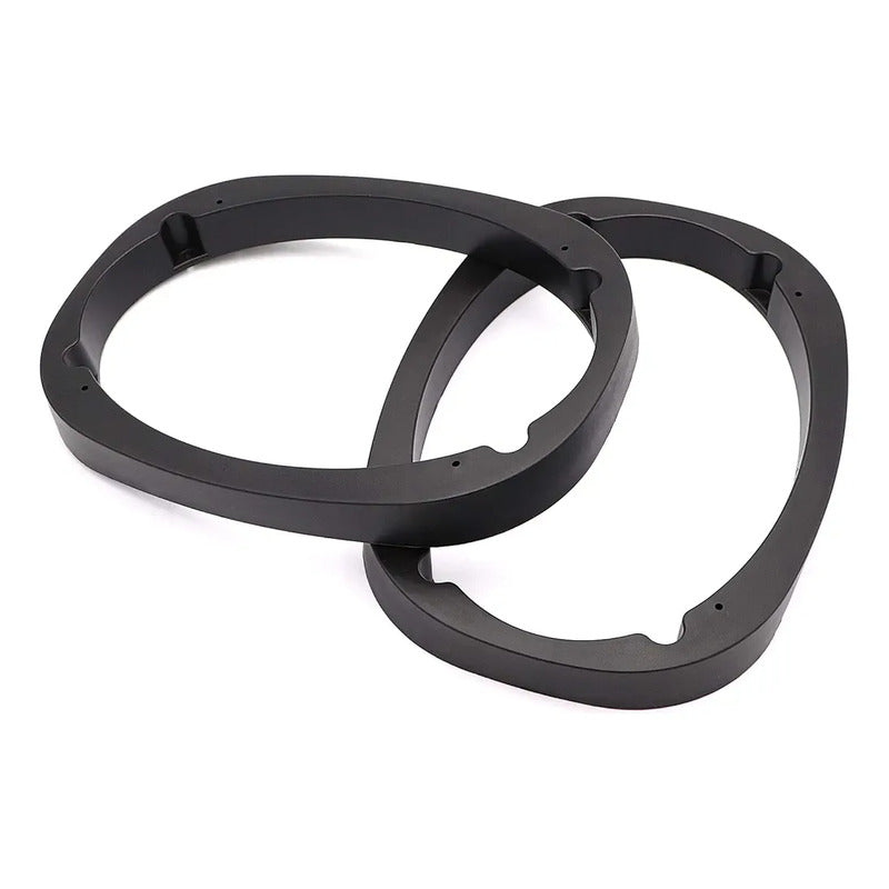 X2 Espaciador 3cm De Parlantes Adaptador 6x9 Pulgadas Auto Negro 6x9 25203