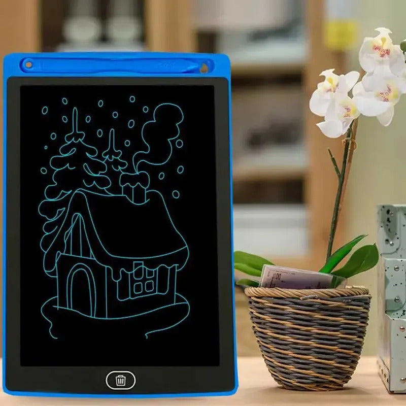 Tableta Dibujo Digital Lcd 8.5 Pizarra Mágica Electrónica Color Azul