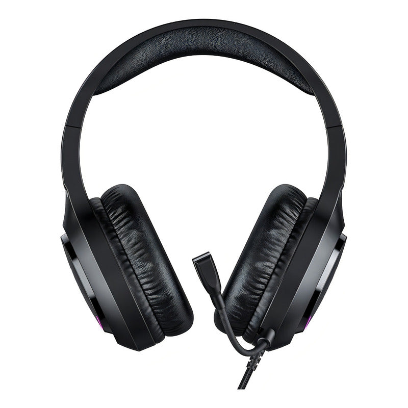 Audifono Gamer Profesional Onikuma X31 Microfono Hd Luz Rgb Negro X31