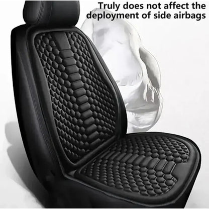 Respaldo M De Asiento Acolchado 3d Calidad Premium Auto /r&c Negro 3d14225