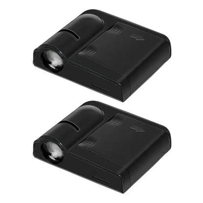 X2 Luces De Cortesía Led Luz Bienvenida De Puerta De Autos Pilas Super