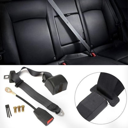 X2 Cinturón De Seguridad Retráctil 3 Puntas Auto Universal