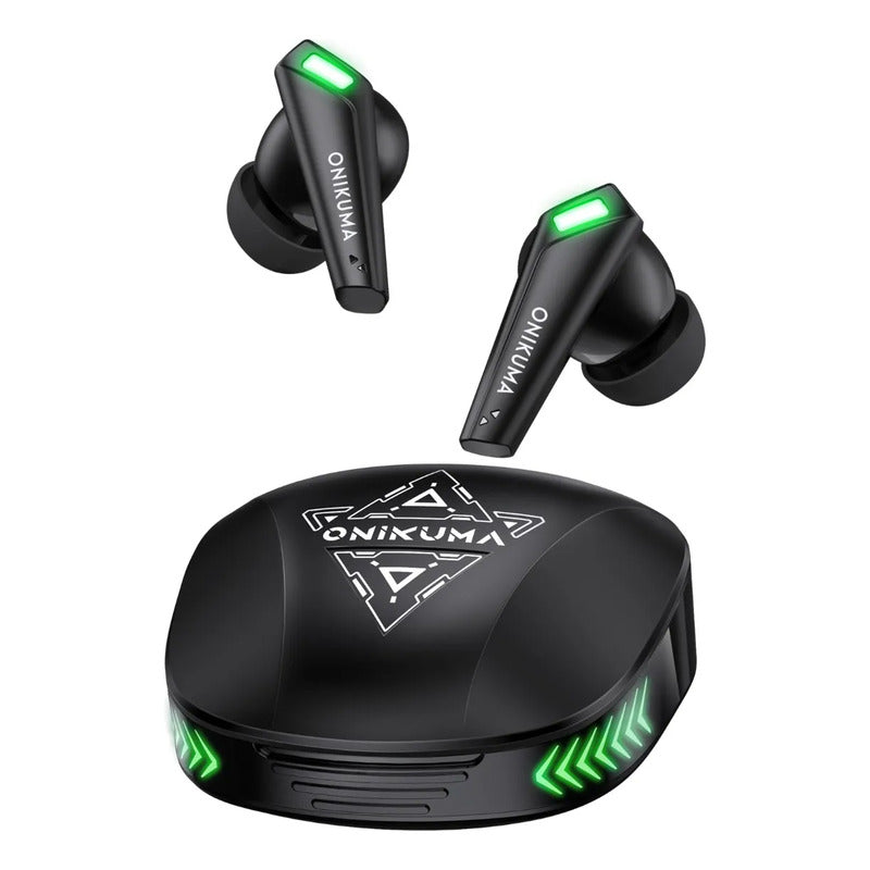 Audifono Inalambrico Gamer Onikuma T308 Bluetooth Tws In-ear Negro T308