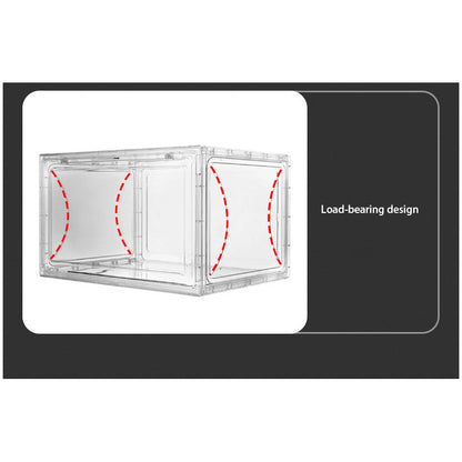 Caja Organizadora De Acrílico Transparente Cn Puerta Imantad