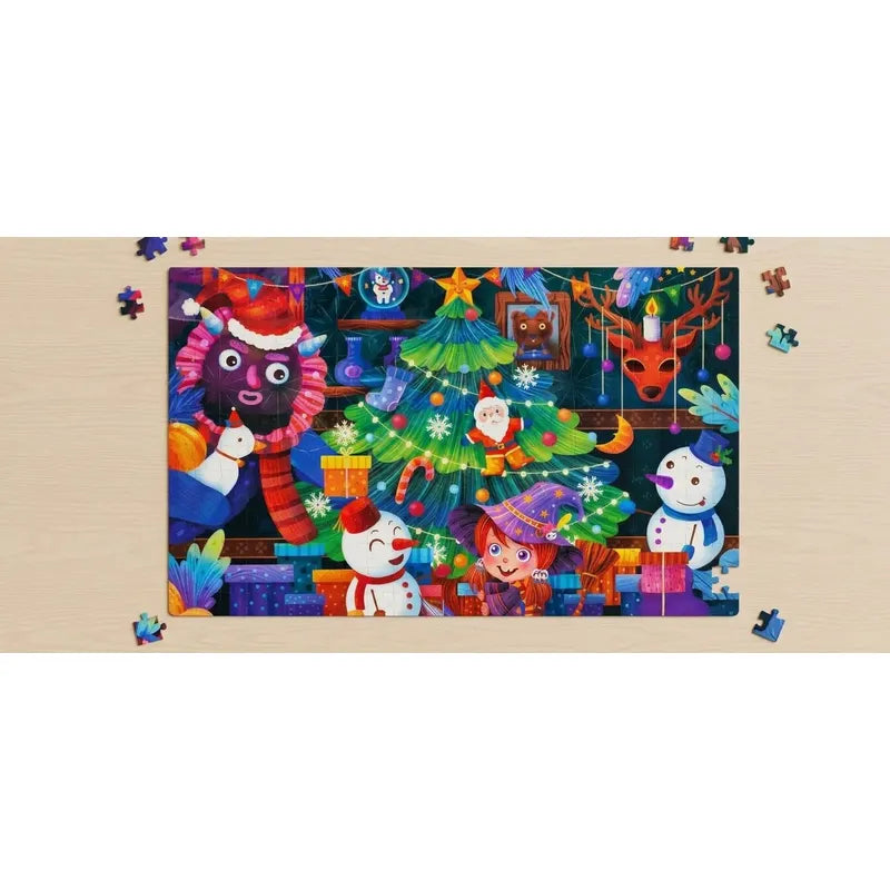 Rompecabezas Navideño 154pcs Puzzle Navidad 500x340mm Mp326