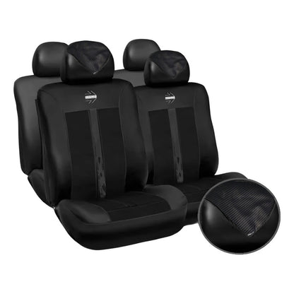 Cubre Asiento Momo Original Eco Cuero Calidad Premium 10 Pcs