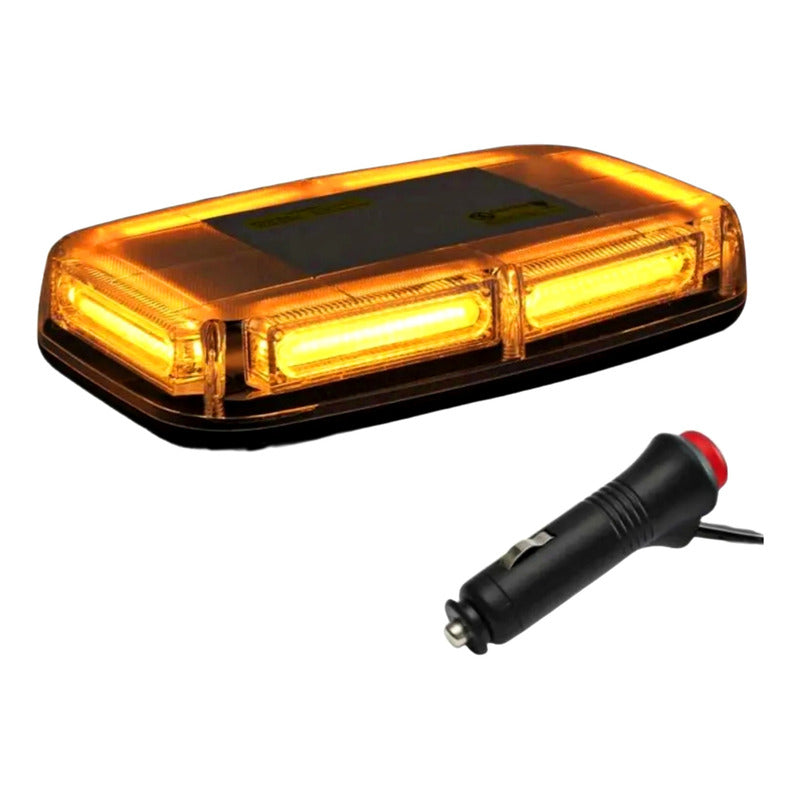 Baliza De Techo Auto Destellante 12-24v Estrobo Con Iman /r&