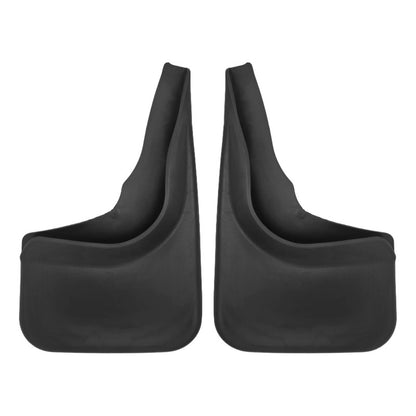 X2 Guardabarro Guarda Fango Auto Camioneta Universal 38x26cm Negro 38x26 Y200