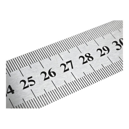 Regla Metálica Doble Cara 100cm 40 Pulgadas Acero Inoxidable