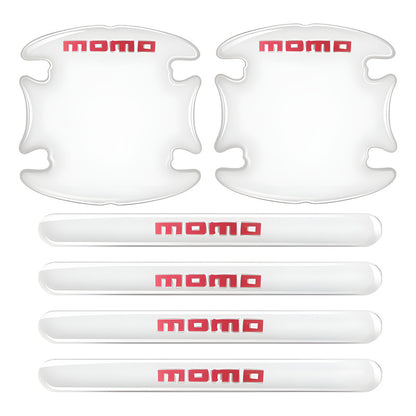 Set 8pcs Protector De Manilla + Topes De Puerta Transparente