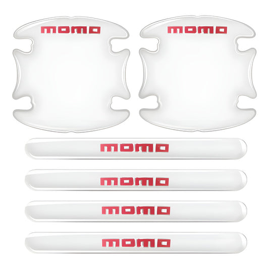 Set 8pcs Protector De Manilla + Topes De Puerta Transparente