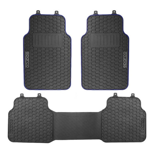 Cubre Piso Auto Goma Camello Sparco Original Universal 500bl