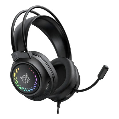 Audífonos Onikuma X92 Rgb Gamer Auriculares Headset Negro