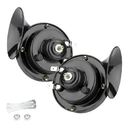 Kit Bocina Caracol Doble Auto Camioneta Moto 12v /r&c