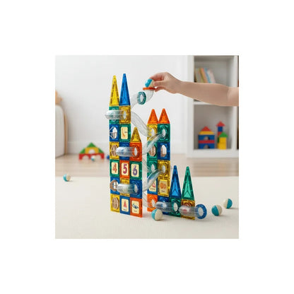 Set Bloques Magnético 97pcs Juguete Didáctico Niñ@ Construir