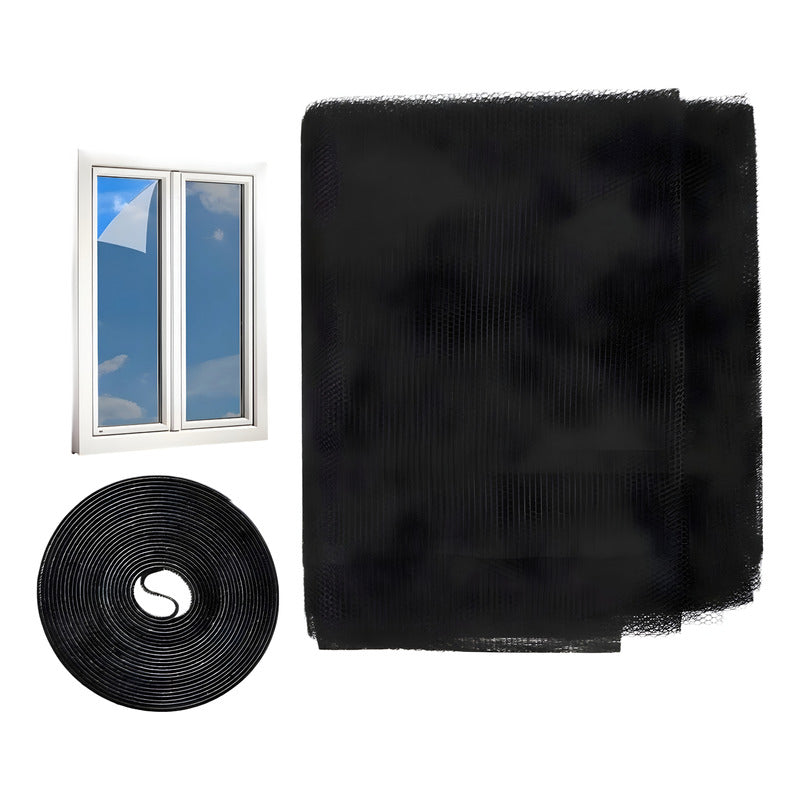 Mosquitero Malla Anti Mosquito Ventana Con Velcro 150x220cm