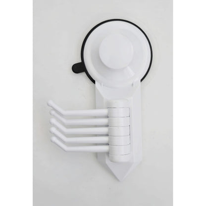 Gancho Para Baño Kmt 5200774 Blanco Y Acabado Mate X Unidad