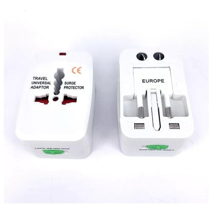 Adaptador De Enchufe Viajero Conector Universal Para Viaje