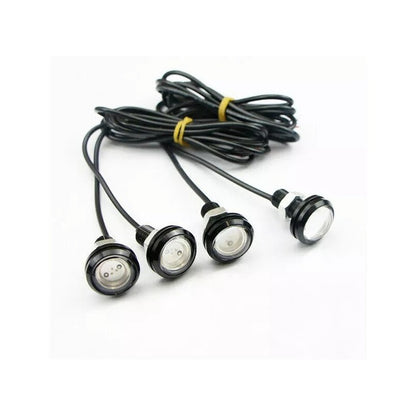X4 Ojo De Águila Luces Led 23mm 9w Auto Tuning Universal Ryc