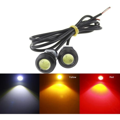 X2 Ojo De Águila Luces Led 23mm 9w Auto Tuning Universal Ryc