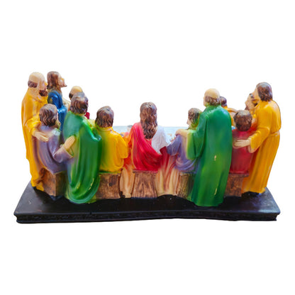 Figura Última Cena Jesús Y 12 Discípulos Cristiano Católico
