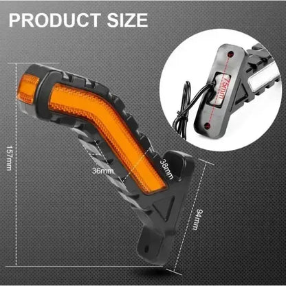 X2 Farol Chapulin Foco Delimitador Led 12v/24v Direccional Ámbar Rojo 25620