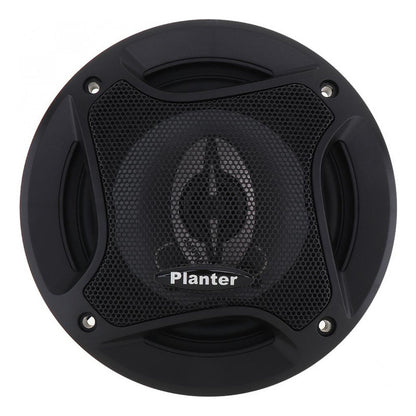X2 Parlante 6 Pulgadas 16cm Redondo Coaxial 400w 3vias Auto Color Negro Ts-a1672e
