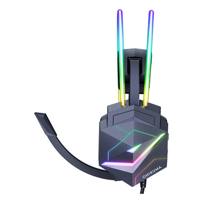 Audifono Gamer Onikuma X20 Pro Cancelación De Ruido Luz Rgb
