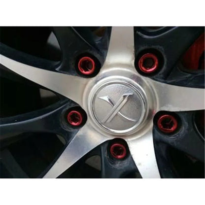 Tuercas De Seguridad Llanta M12 Antirrobo Colores 16 Pcs