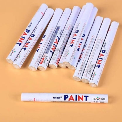 Pack X12 Lápiz Plumón Marcador Pinta Neumáticos Blanco /r&c