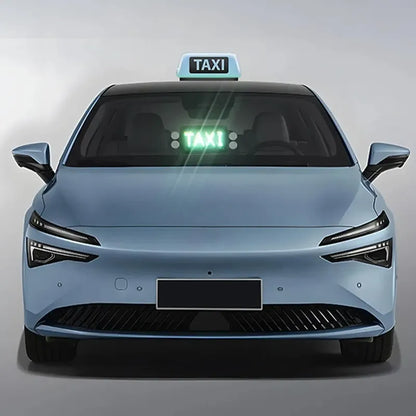 Letrero Luz Led Taxi Bicolor Con Ventosa Conexión Cenicero Rojo/verde 13303