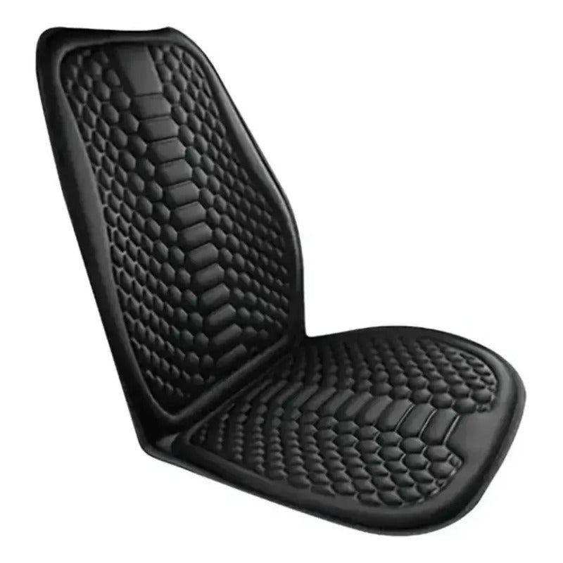 Respaldo M De Asiento Acolchado 3d Calidad Premium Auto /r&c Negro 3d14225