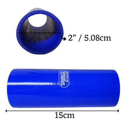 Acople De Silicona Copla Recta D 2' A 2' Pulgadas Unión /ryc