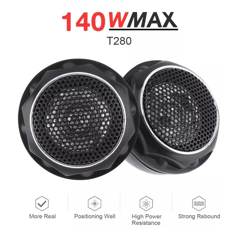 Tweeter X2 Parlante Optimizador Sonido 140w T280 /r&c