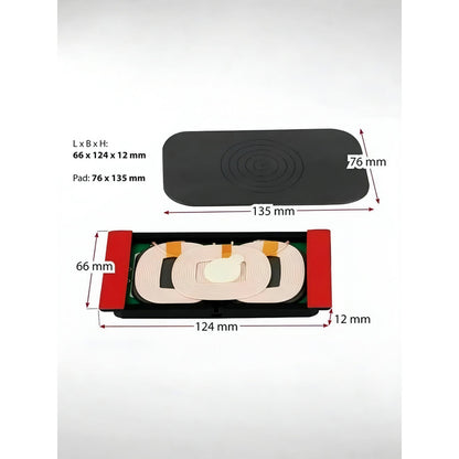 Cargador Inalámbrico De Auto Nemesis Universal Panel Tablero