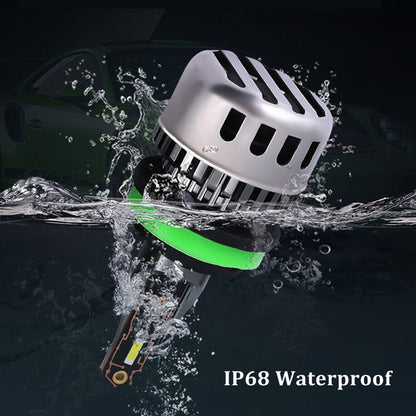 X2 Ampolleta Mini Turbo Led T10 Potente 12000lm H11/h8 Auto