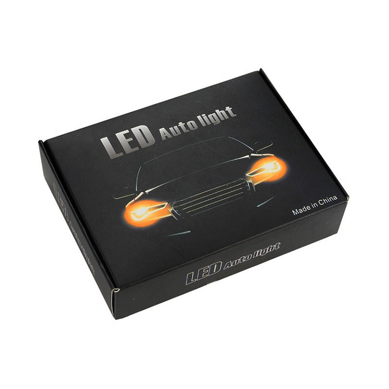 X2 Ampolleta Destellante Blanca Luz Led Estrobo Canbus /ryc