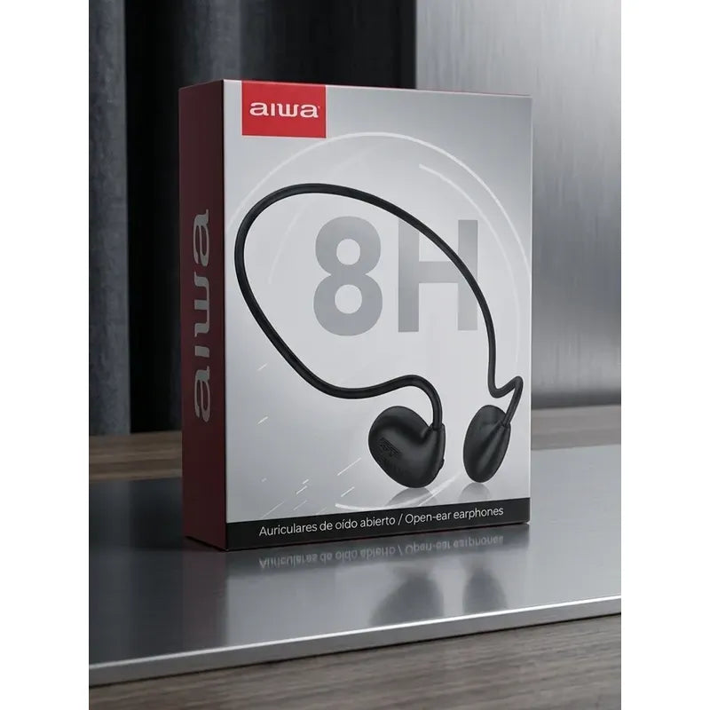 Audifonos Deportivo Bluetooth Inalambrico Aiwa Awgsport Ipx4 Negro